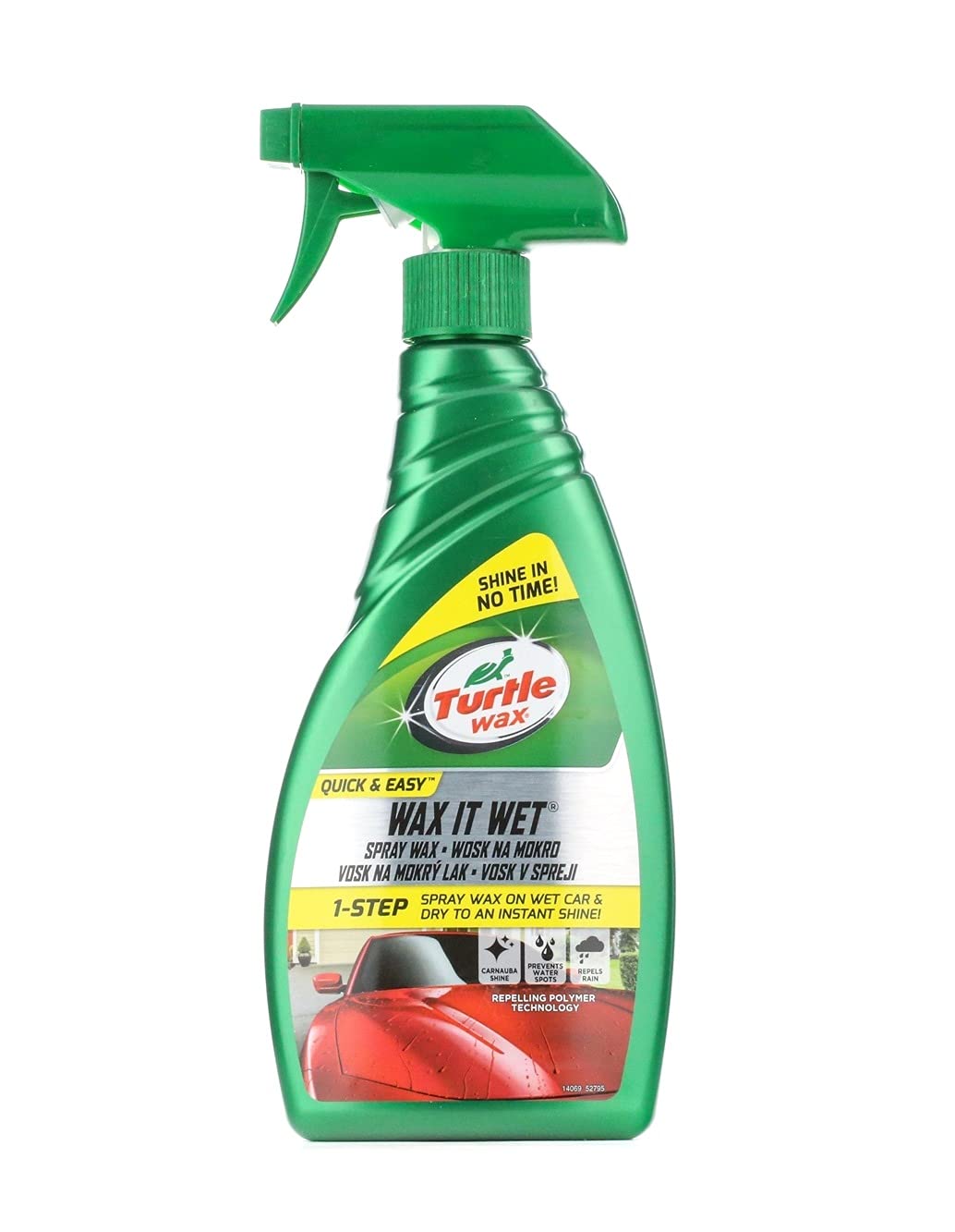 Turtle Wax Sprühwachs Spray Wax It Wet Lackpflege Auto Car 70-186 500Ml Turtle Wax Sprühwachs Spray Wax It Wet Lackpflege Auto Car 70-186 500Ml von Turtle Wax