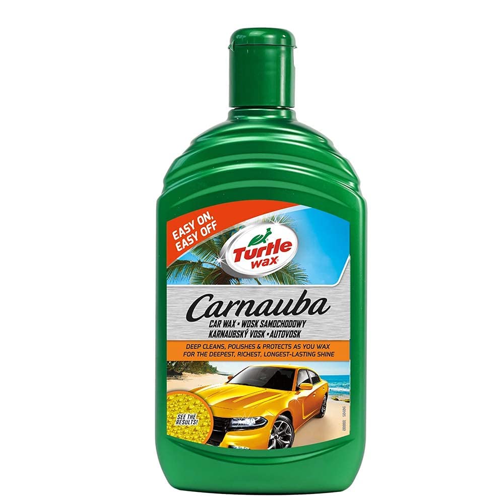 Turtle Wax 52857 Carnuaba Auto Wachs Flüssig, 500ml Volumen von Turtle Wax