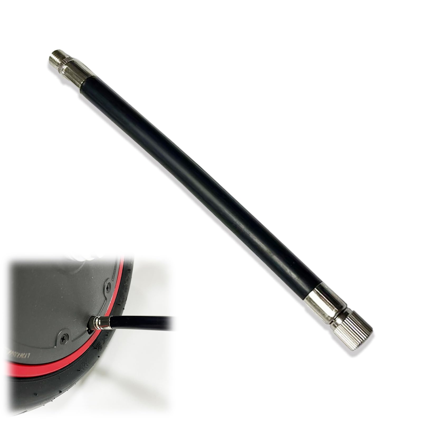 16cm Lang Reifenfüllschlauch Aufblasbarer Ventiladapter, 1 Stück Reifenfüllschlauch Auto, Luftpumpe, Universeller Reifenfüllschlauchadapter, Auto-, Motorrad-, Fahrradventil-Verbindungsschlauch. 16cm Lang Reifenfüllschlauch Aufblasbarer Ventiladapter, 1 Stück Reifenfüllschlauch Auto, Luftpumpe, Universeller Reifenfüllschlauchadapter, Auto-, Motorrad-, Fahrradventil-Verbindungsschlauch. von TuseRxln