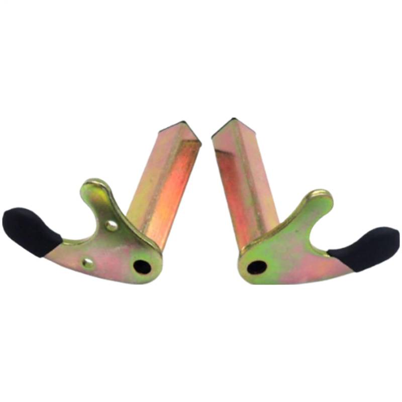 Motorrad Heckständer 2 Stück Heavy Duty Heckständer Adapter Schwinge Spule Lift Ständer Paddock Ständer Haken Radheber Ständer Rahmen Zubehör von Tuxxjzm