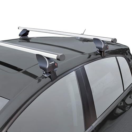 Dachträgersatz Twinny Load Aluminium A60 kompatibel mit Volkswagen Golf VIII HB 5-türer 2020- & Renault Arkana 2020- (für Fahrzeuge ohne Dachreling) von Twinny Load