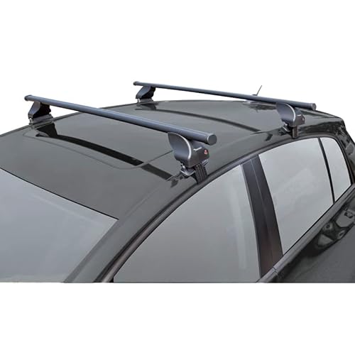Dachträgersatz Twinny Load Stahl S60 kompatibel mit Volkswagen Golf VIII HB 5-türer 2020- & Renault Arkana 2020- (für Fahrzeuge ohne Dachreling) von Twinny Load