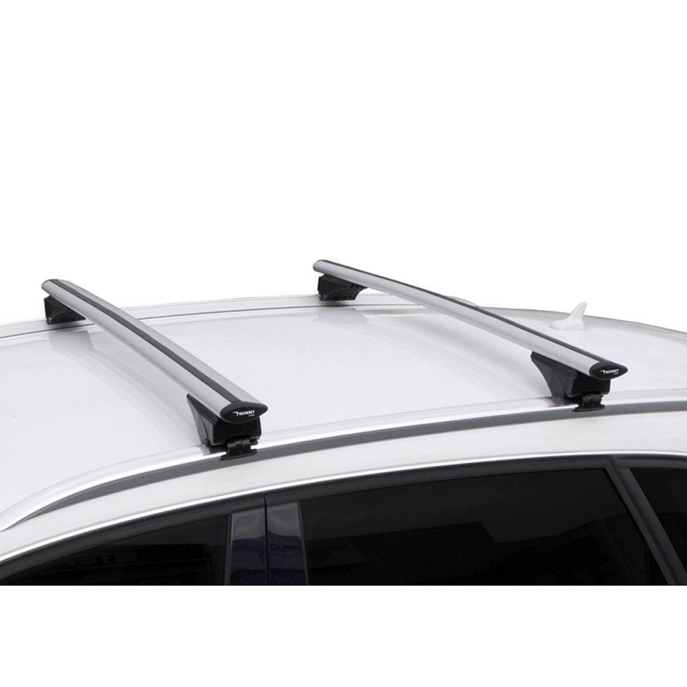 Twinny Load Universal Dachträgersatz Aluminium Fly Bar 124cm für PKW's mit offene & geschlossene Dach-Schiene Twinny Load Universal Dachträgersatz Aluminium Fly Bar 124cm für PKW's mit offene & geschlossene Dach-Schiene von Twinny Load