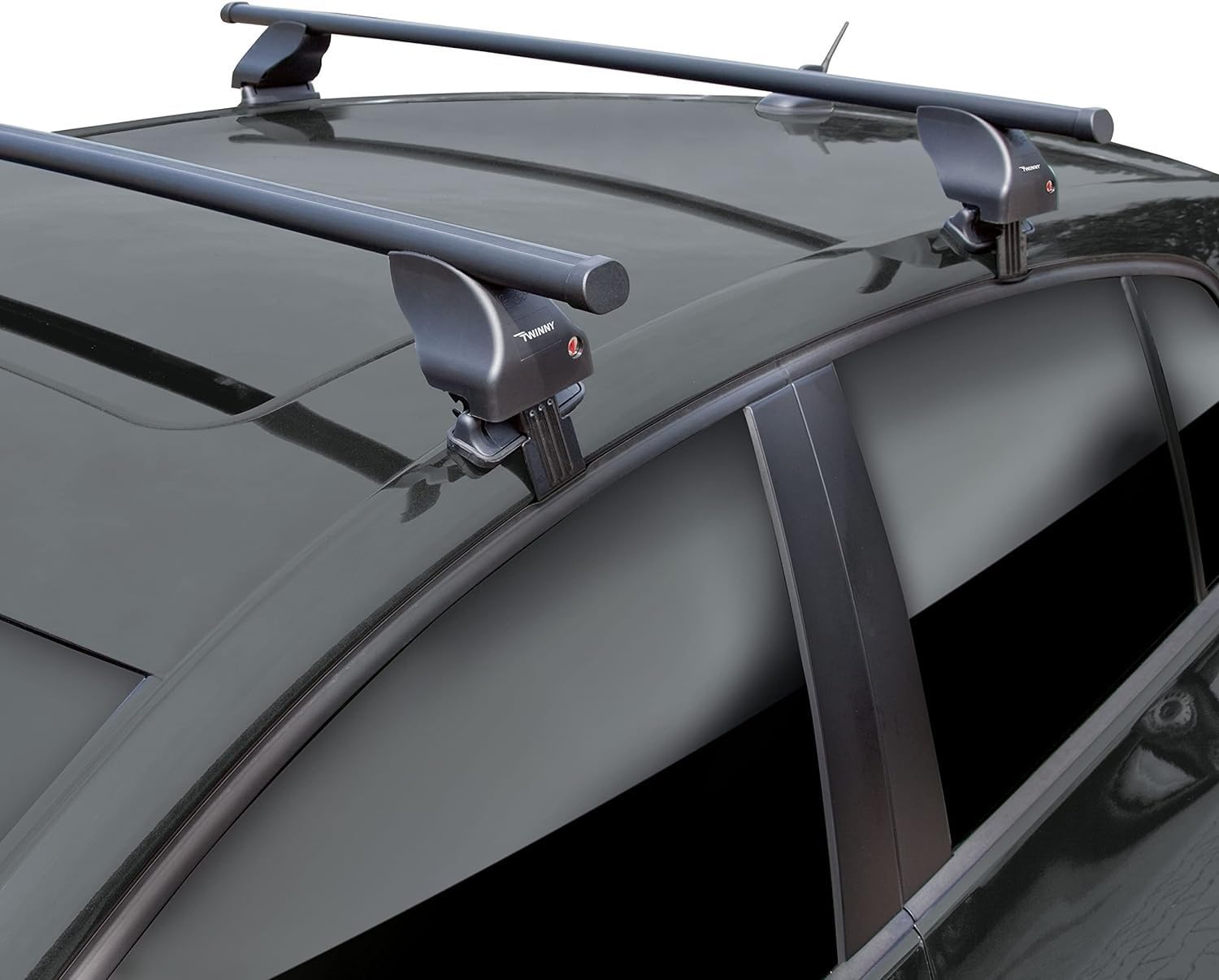 Twinny Load Dachträgersatz Stahl S32 kompatibel mit Opel Zafira B (für Fahrzeuge ohne Dachreling) von Twinny Load