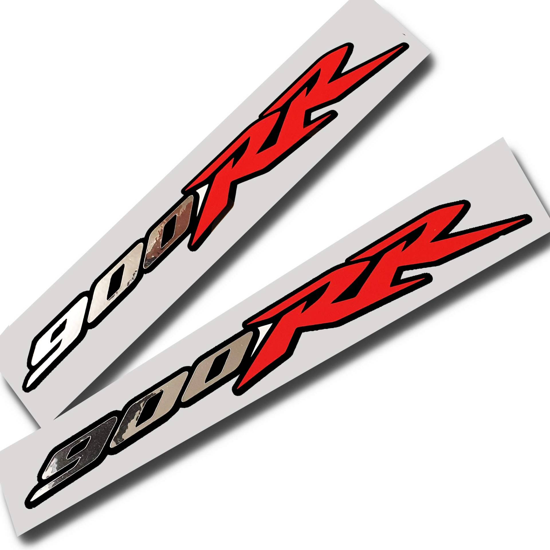 Twisted Melon Fireblade CBR 900 RR Aufkleber Rot Silber Chrom auf Schwarz 2 Stück Twisted Melon Fireblade CBR 900 RR Aufkleber Rot Silber Chrom auf Schwarz 2 Stück von Twisted Melon