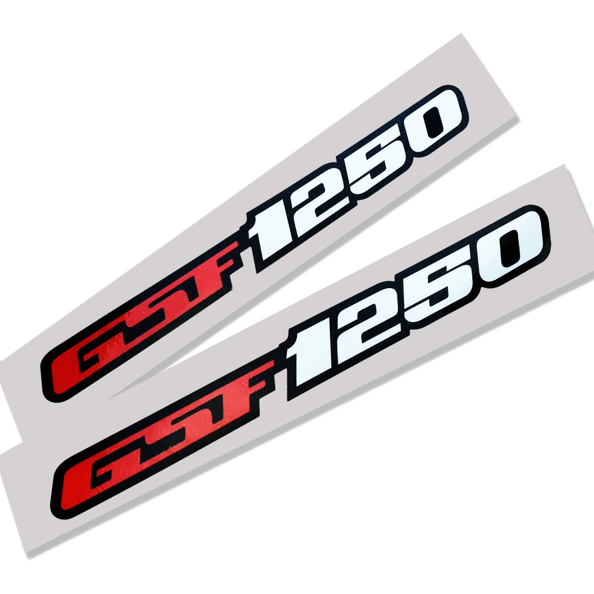 GSF 1250 Graphics x 2 Motorrad-Grafik-Aufkleber, rot, weiß, schwarz GSF 1250 Graphics x 2 Motorrad-Grafik-Aufkleber, rot, weiß, schwarz von Twisted Melon