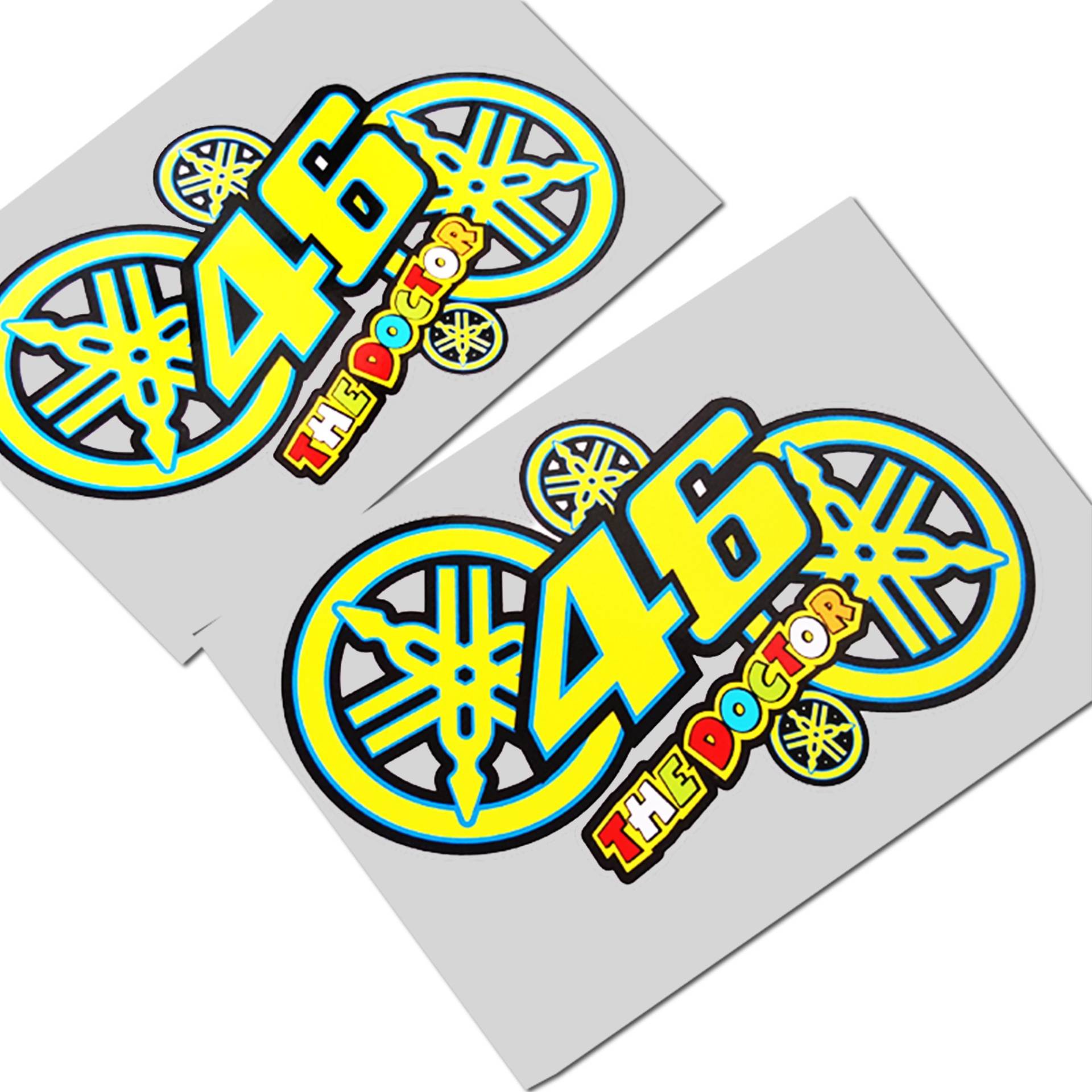 Twisted Melon Moto GP Rossi 46 Flower Power Motorrad-Grafik, 2 Stück Twisted Melon Moto GP Rossi 46 Flower Power Motorrad-Grafik, 2 Stück von Twisted Melon