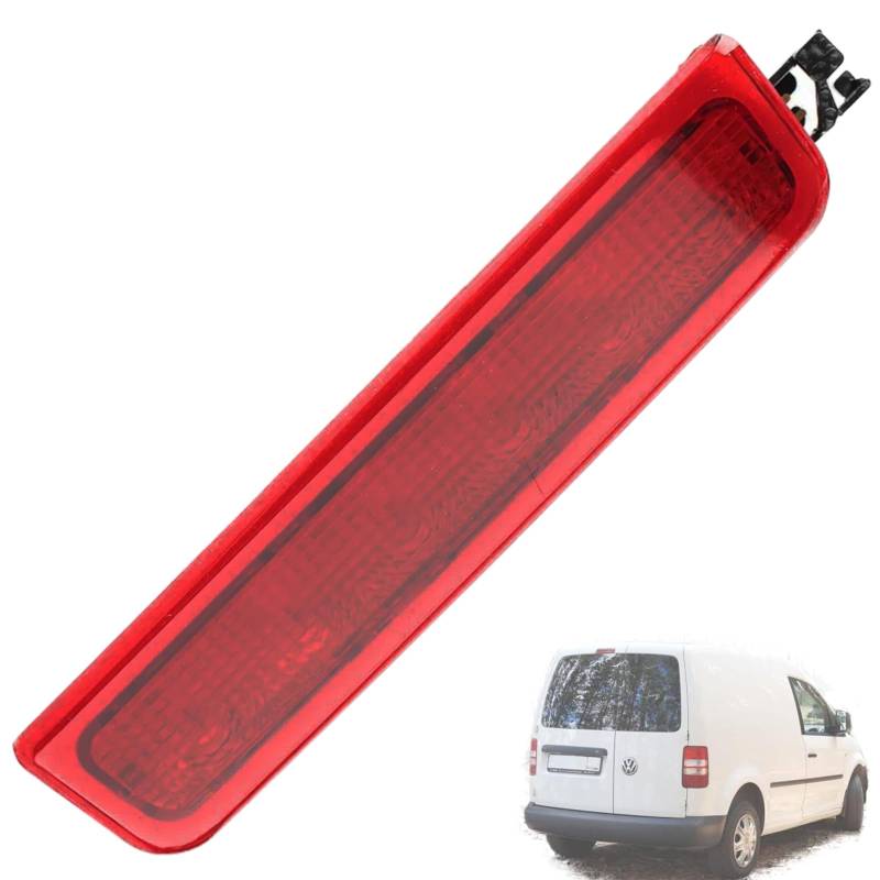 Twowinds - Bremsleuchte Zusatzbremsleuchte Dritte High Bremslicht Mitte High Level Rücklicht Kompatibel mit VW Caddy 3 2KA 2KH 2CA 2CH (2004-2015) 2K0945087C, 2K0945087A, 2K0945087B von Twowinds