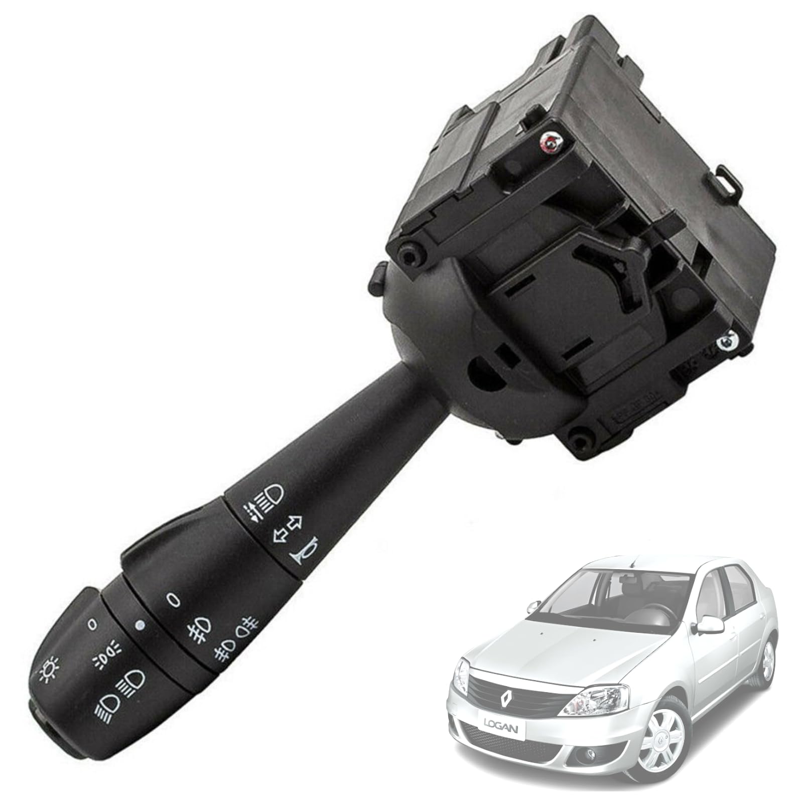 Twowinds Lenkstockschalter Blinkerschalter Kompatibel mit Dacia Dokker Lodgy Logan Sandero Dorker, Renault Clio 4 - Schalter Blinker Licht - 8201167988-255405056R - Kombischalter Lenkstockschalter Twowinds Lenkstockschalter Blinkerschalter Kompatibel mit Dacia Dokker Lodgy Logan Sandero Dorker, Renault Clio 4 - Schalter Blinker Licht - 8201167988-255405056R - Kombischalter Lenkstockschalter von Twowinds