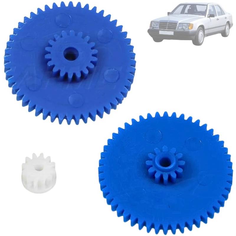 Twowinds - Tacho Zahnräder VDO Kompatibel mit Mercedes MB W124, W126, SL E280 E320 280SE - Kombiinstrument - Kilometerzähler Zubehör (3 Einheiten) von Twowinds
