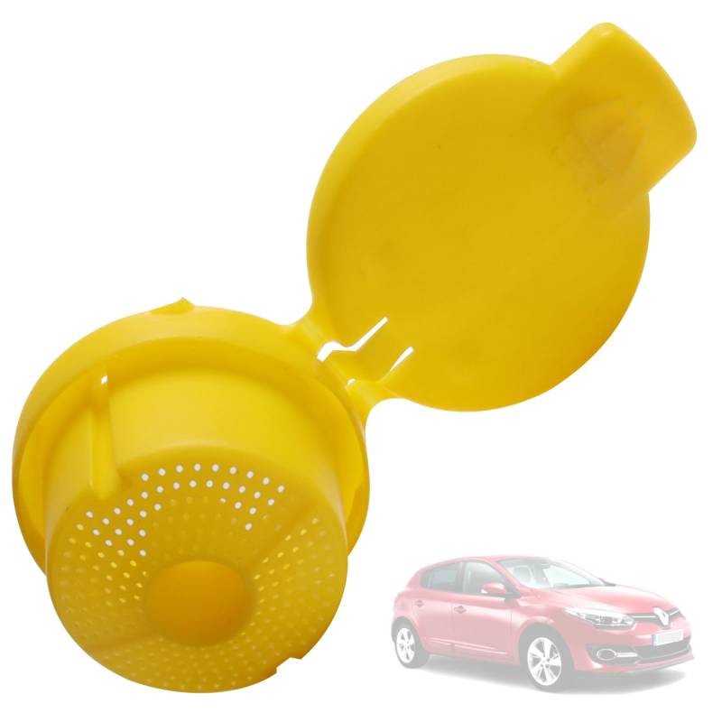 Twowinds - Wischwasserbehälterdeckel Kompatibel mit Renault Megane III, Scenic III, Fluence III, Clio IV, Captur, 289158965R Flüssigkeitsdeckel von Twowinds