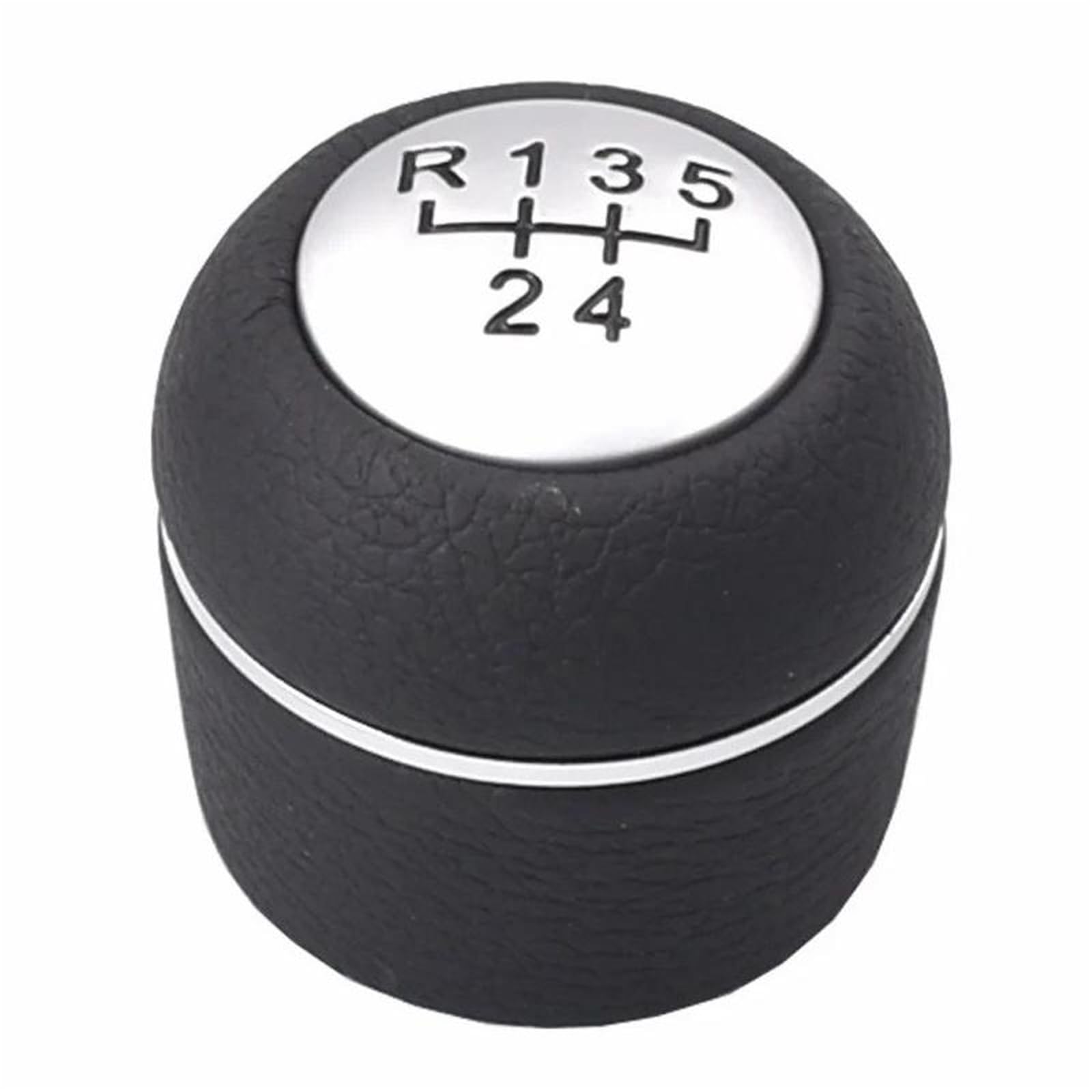 Auto-Schalthebelkopf Für Alfa Für Romeo 159 Brera Spider Sportwagon Auto Hand Speed ​​Ball Schaltknauf Hebel Stick Stift Handball Schaltknäufe(5 Speed) von Twxxws