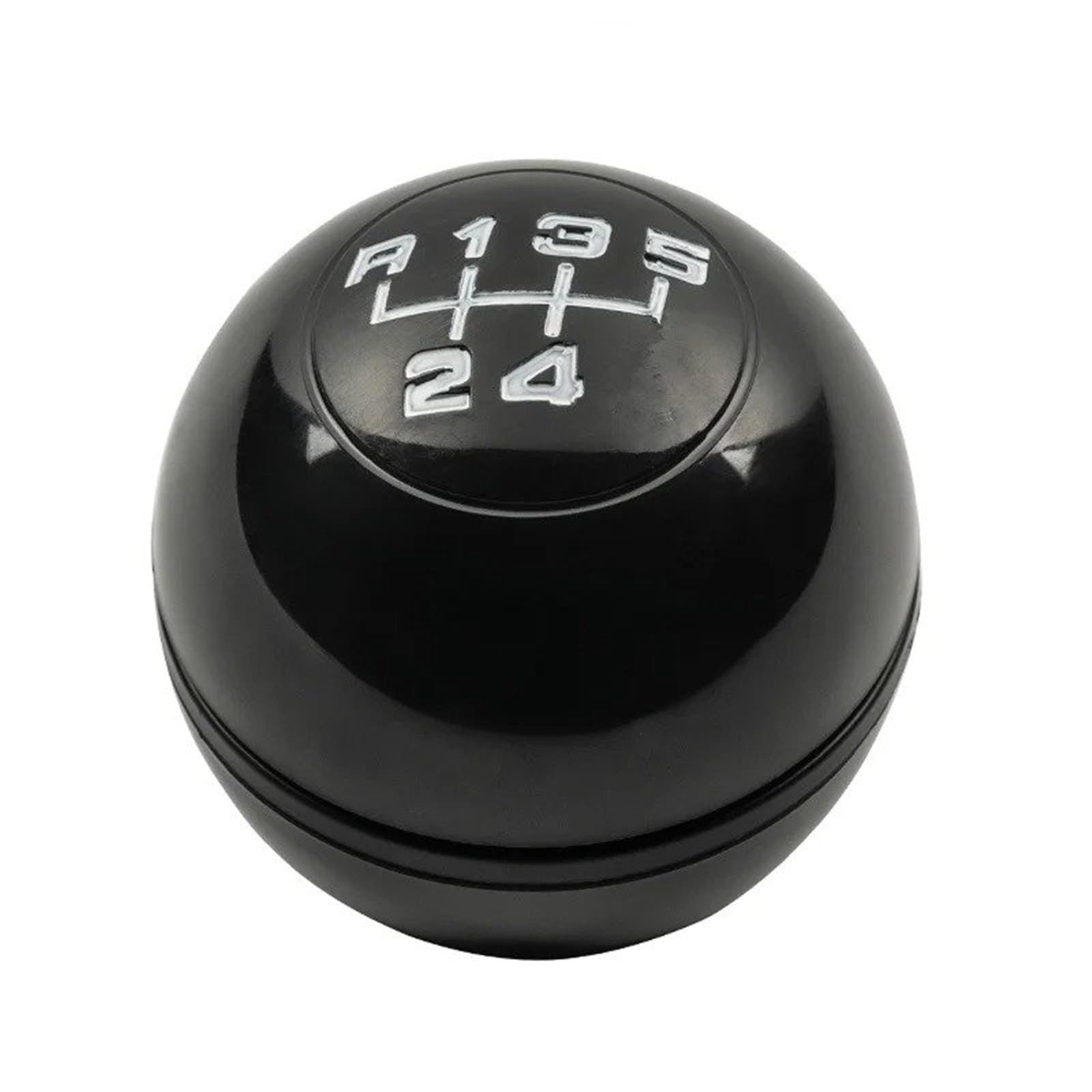 Auto-Schalthebelkopf Für Alfa Für Romeo Für Giulietta 2010 2011 2012 2013 2014 2015 2016 2017 2018 Auto Schaltgetriebe Schaltknauf Hebel Handball Schaltknäufe(5 Speed Black) von Twxxws