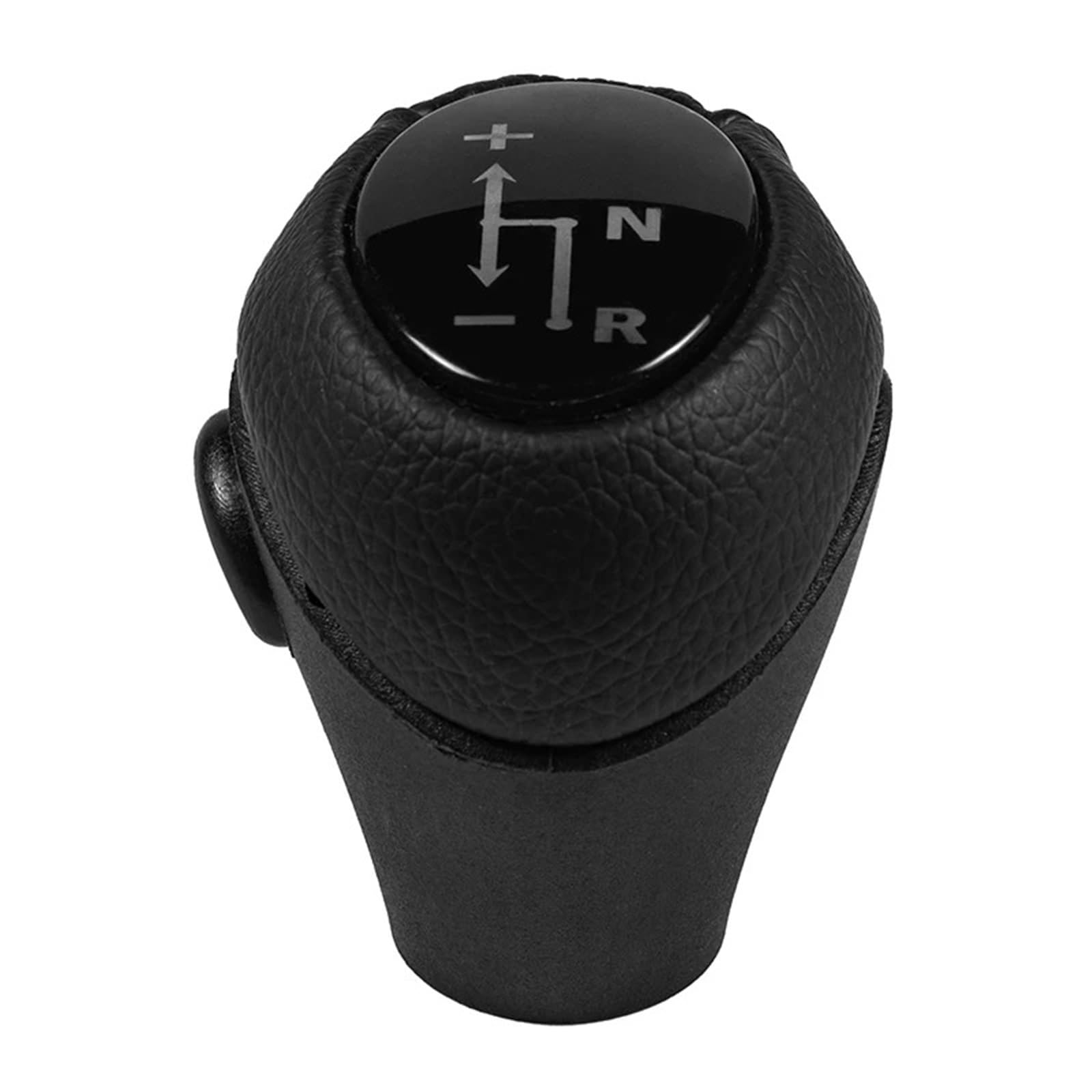 Auto-Schalthebelkopf Für Benz Für Smart Für Fortwo Roadster 450 451 Schaltknauf Hebel Handball Griff Kopf Schaltknäufe(Black) von Twxxws
