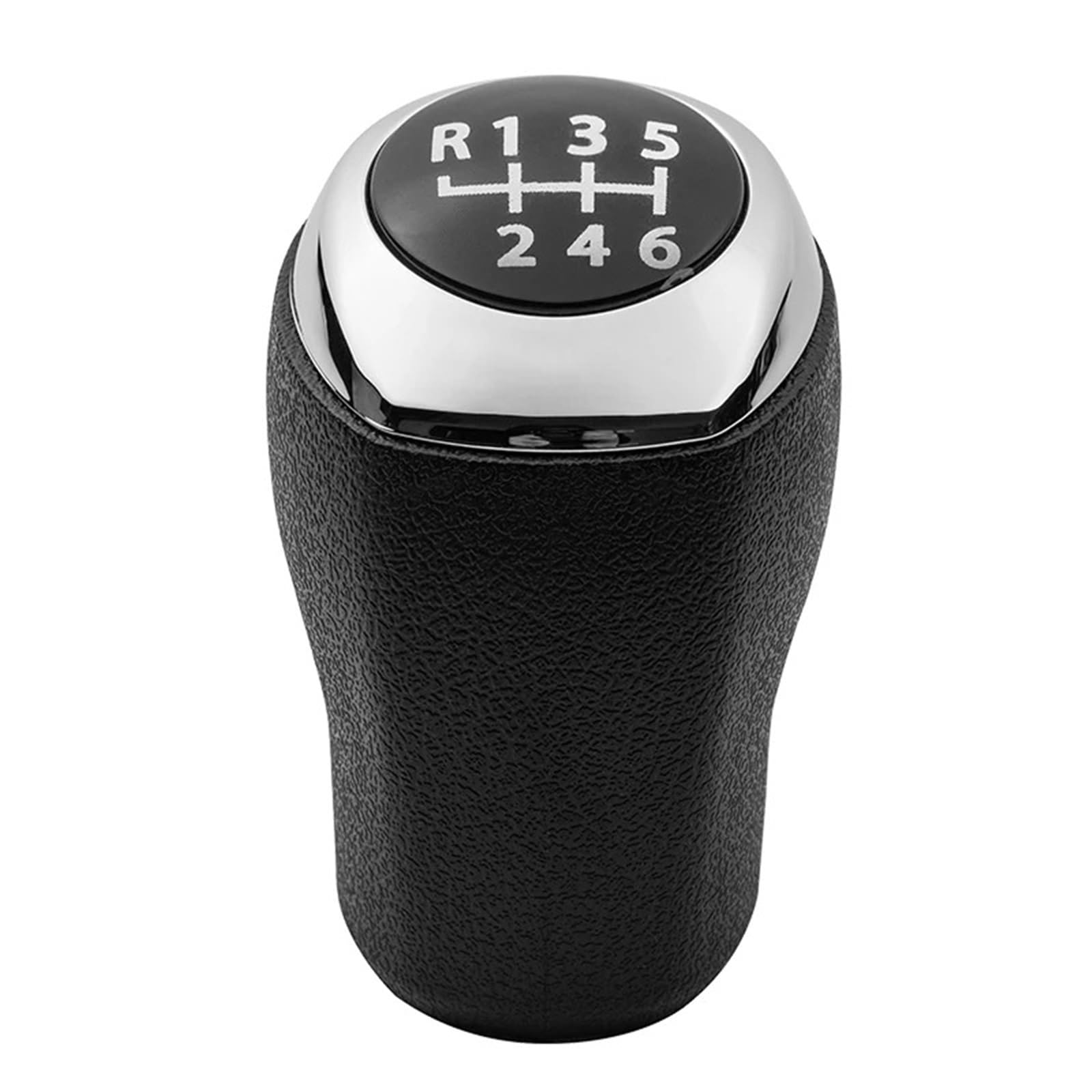 Auto-Schalthebelkopf Für Hyundai Für Elantra GT Für Accent Solaris Avante MD Für I30 Schaltknauf Hebelarm Handball 5/6-Gang-Schaltball Schaltknäufe(Chrome Bright 6 Speed) von Twxxws