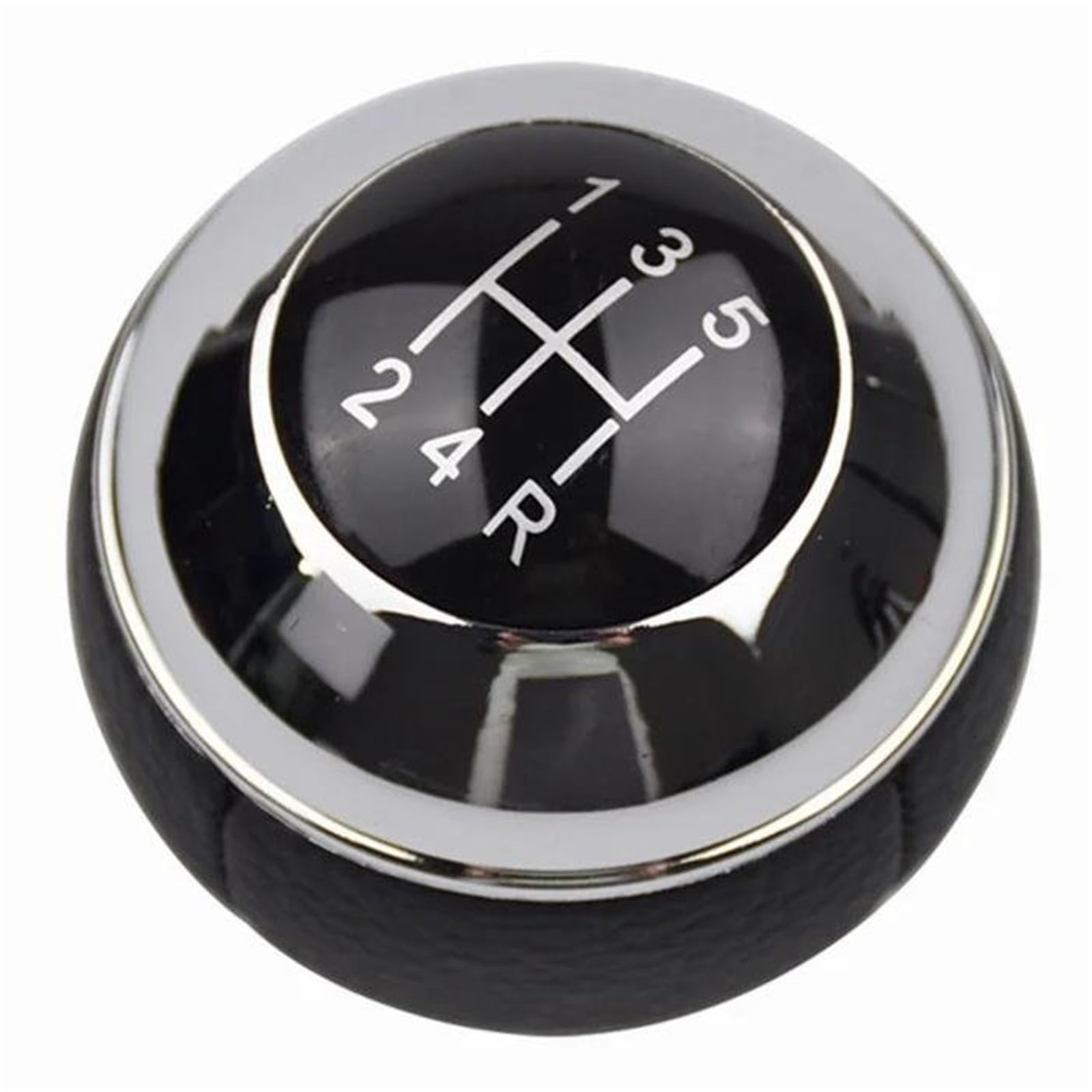 Auto-Schalthebelkopf Für Mini Cabrio R52 R53 Für Cooper 2002 2003 2004 2005-2008 R50 2000 2001 2002 2003-2006 MT 12mm 5/6 Geschwindigkeit Auto Schaltknauf Schaltknäufe(5 Speed Black) von Twxxws