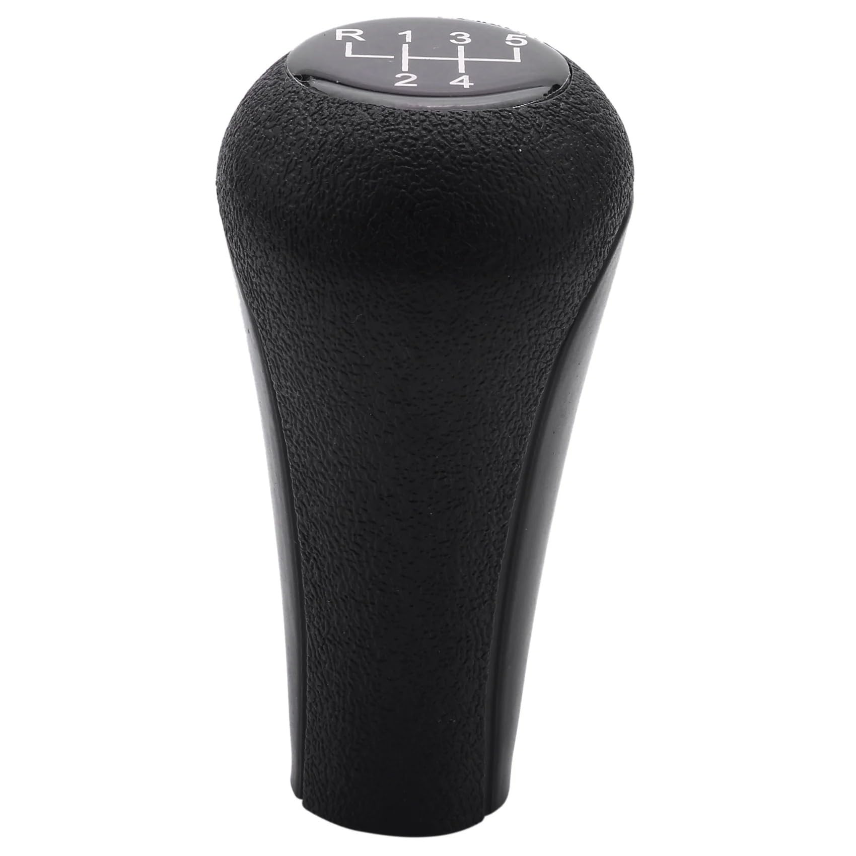 Auto-Schalthebelkopf Für Serie 1 Bis 7 Für X5 E30 E36 E46 E39 E34 Z3 5-Gang-Schaltgetriebe Kunststoff-Schaltknauf 12 Mm Steckloch (schwarz) Schaltknäufe von Twxxws