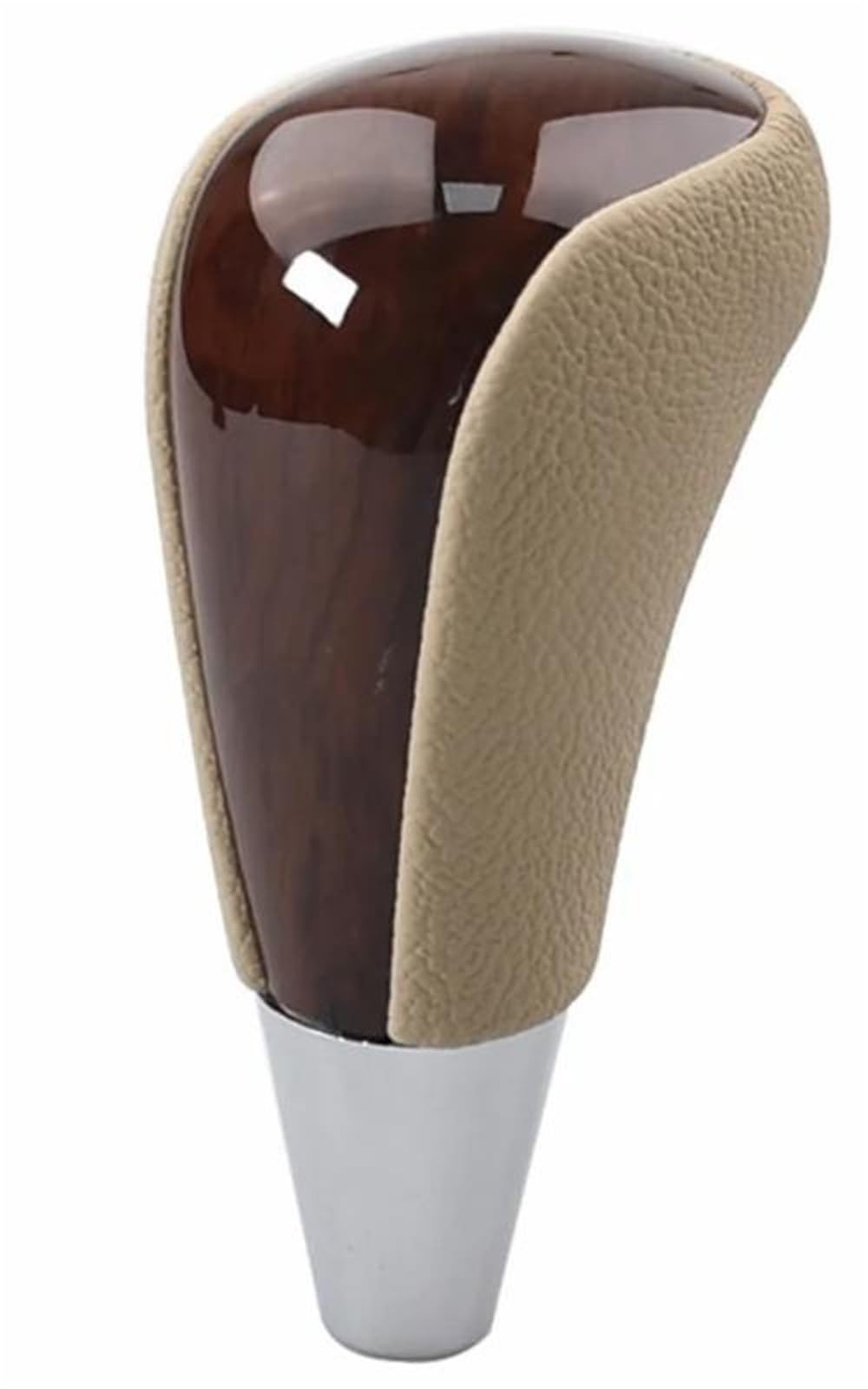Auto-Schalthebelkopf Für Toyota Prado Für Lexus Hilux 2011 Für Camry Crown Für RAV4 Fortune 2012 at Schaltknauf Auto Schalthebel Knopf Stick Headball Schaltknäufe(Beige Leather) von Twxxws