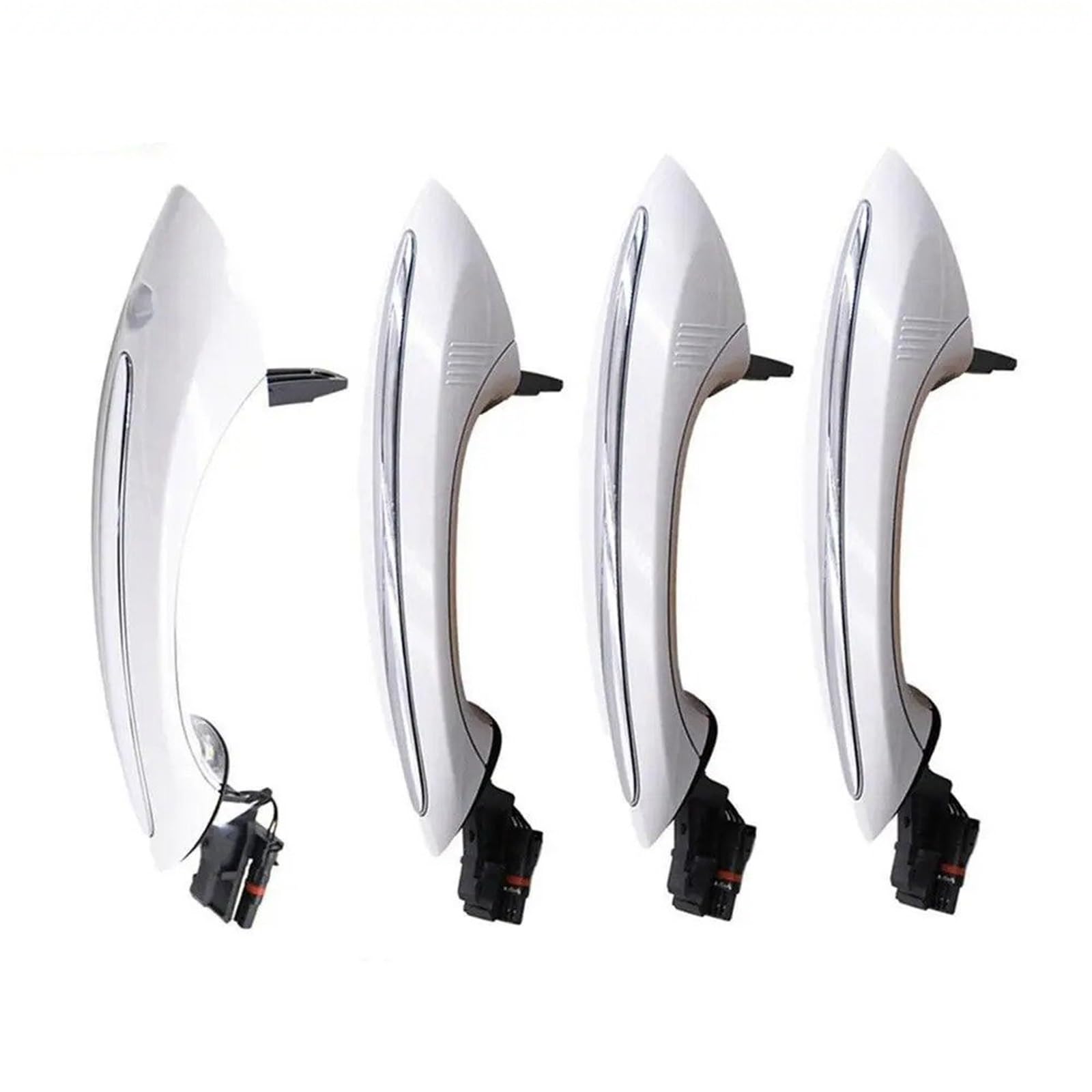 Autoteile Türgriff Für F10 F01 F02 F06 F11 F18 4 Stück Auto Weiß Außenzugangstürgriff 51217231931 51217231932 51217231933 51217231934 von Twxxws