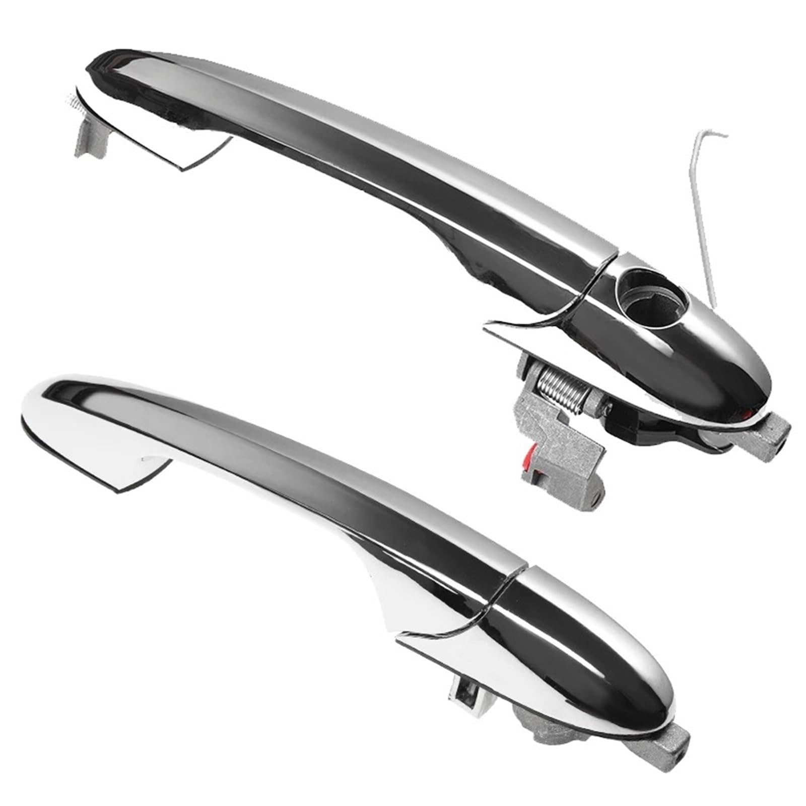 Autoteile Türgriff Für FIAT 500 2007 2008 2009 2010 2011 2012 2013 2014 2015 2016 2017 2018 2019 2020 Links Rechts Auto Äußere Tür Griff 735592026 735592012(A Pair) von Twxxws