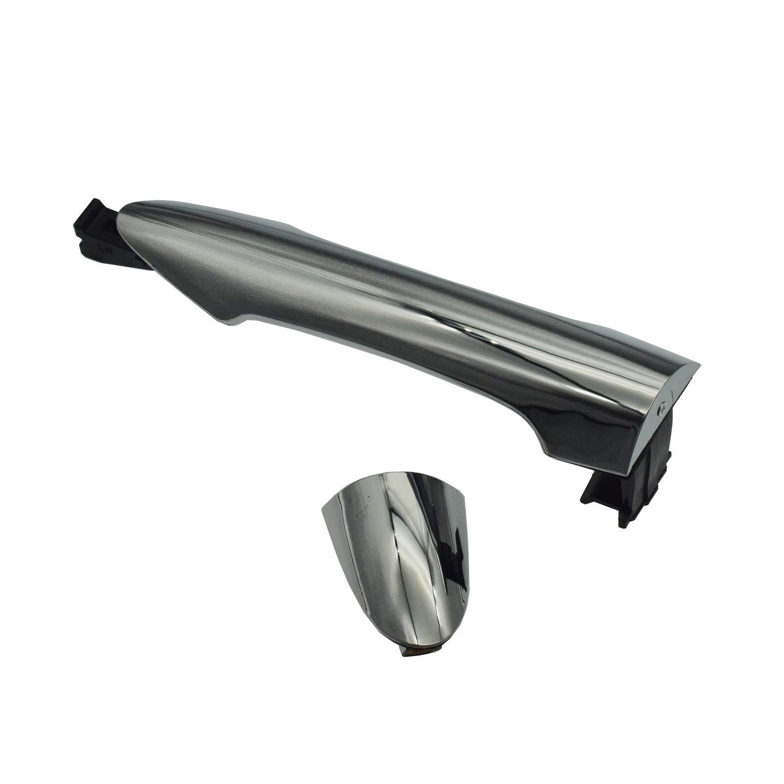 Autoteile Türgriff Für Kia Für Picanto Für Morning 2011 2012-2016 Auto Chrom Außentürgriff 82651-1Y000 82661-1Y000 83651-1Y000 83661-1Y000(Rear Left) von Twxxws