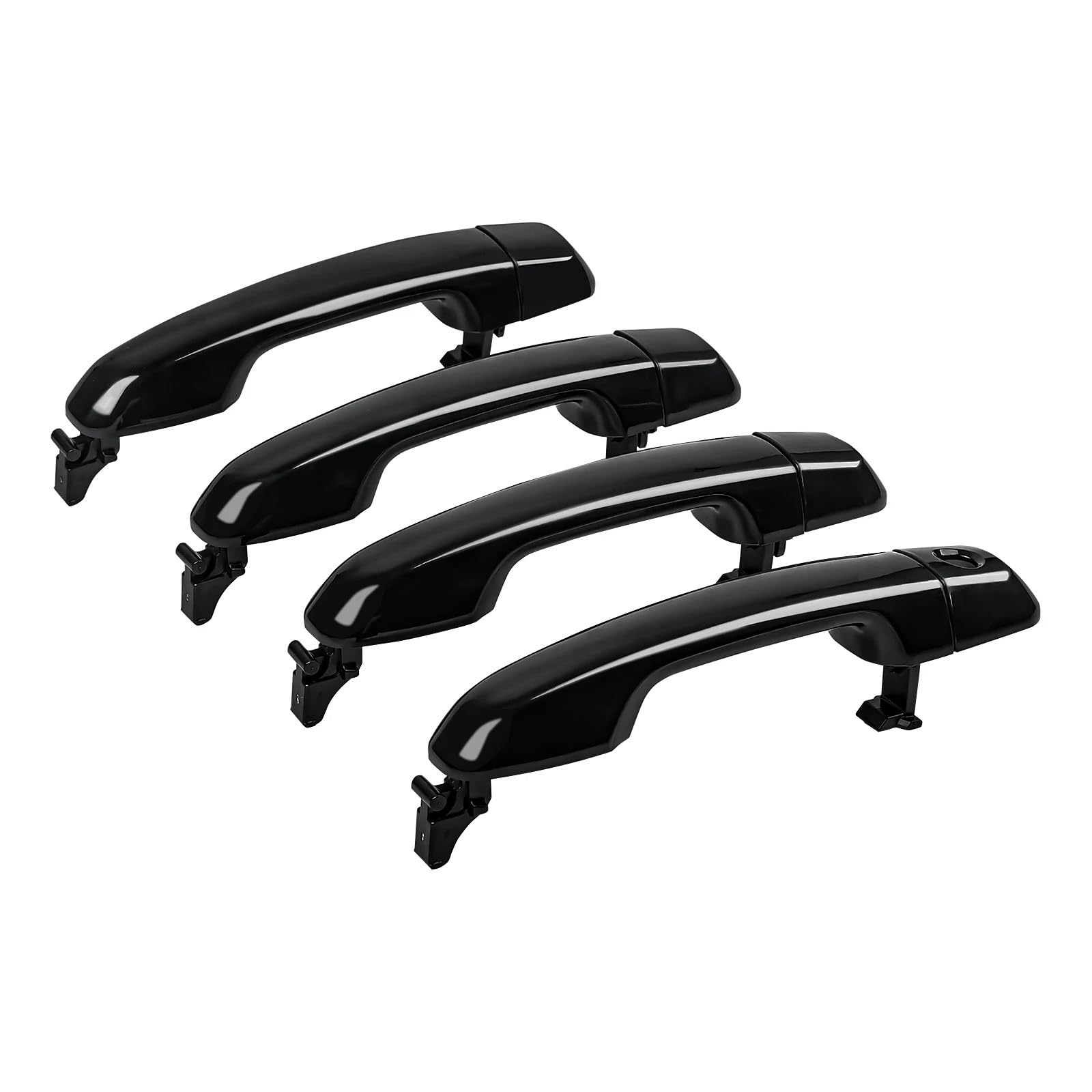 Autoteile Türgriff Für Lexus Für GX460 Für Toyota Für 4Runner 2010-2020 Schwarze Außentürgriffe Vorne Hinten Fahrer Beifahrer Außengriffsatz 69217-60150 Autoteile Türgriff Für Lexus Für GX460 Für Toyota Für 4Runner 2010-2020 Schwarze Außentürgriffe Vorne Hinten Fahrer Beifahrer Außengriffsatz 69217-60150 von Twxxws
