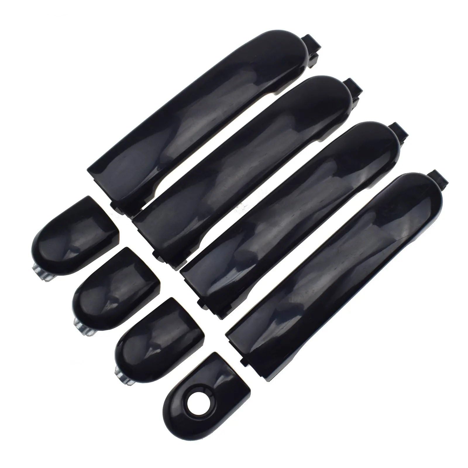 Autoteile Türgriff Für Nissan Für Versa 2007-2012 Äußere Außerhalb Außentür Griff 82641EL12A 82646-EL12B 82640-EL12A 82646-EL12B 82641-EL12A(4pieces) von Twxxws