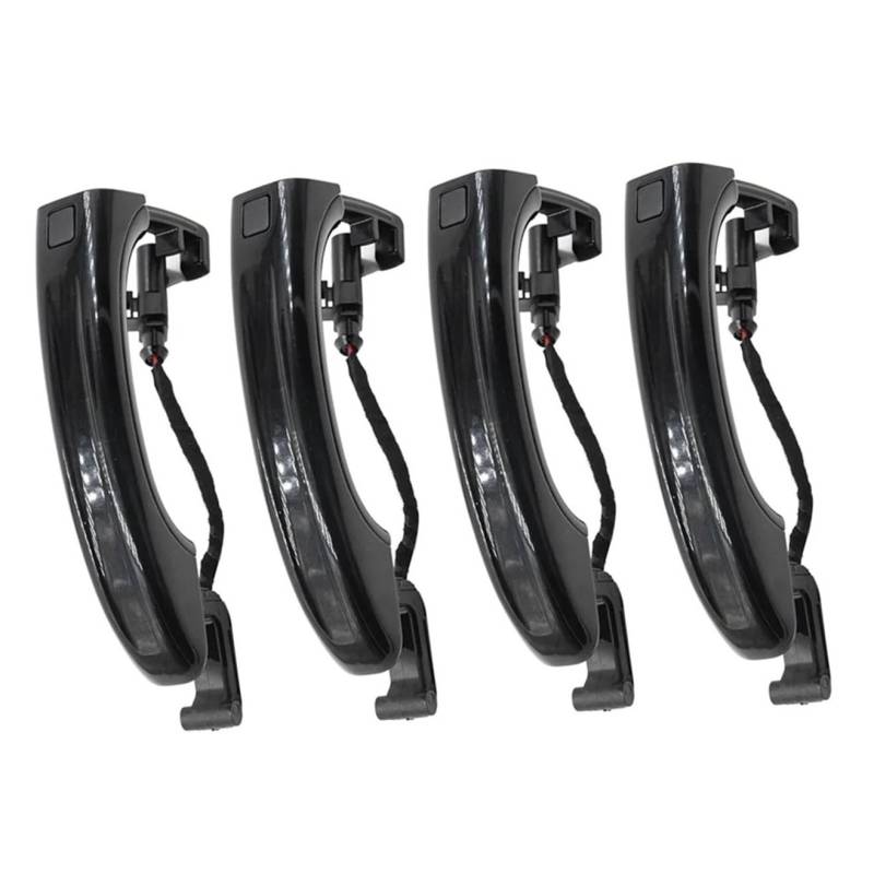 Autoteile Türgriff Für Q7 2007 2008 2009 2010 2011 2012 2013 2014 2015 4L0837205A 4L0837205B 4L0837207A 4 Stück Auto Für Smart Sensor Außentür Griff Schwarz von Twxxws