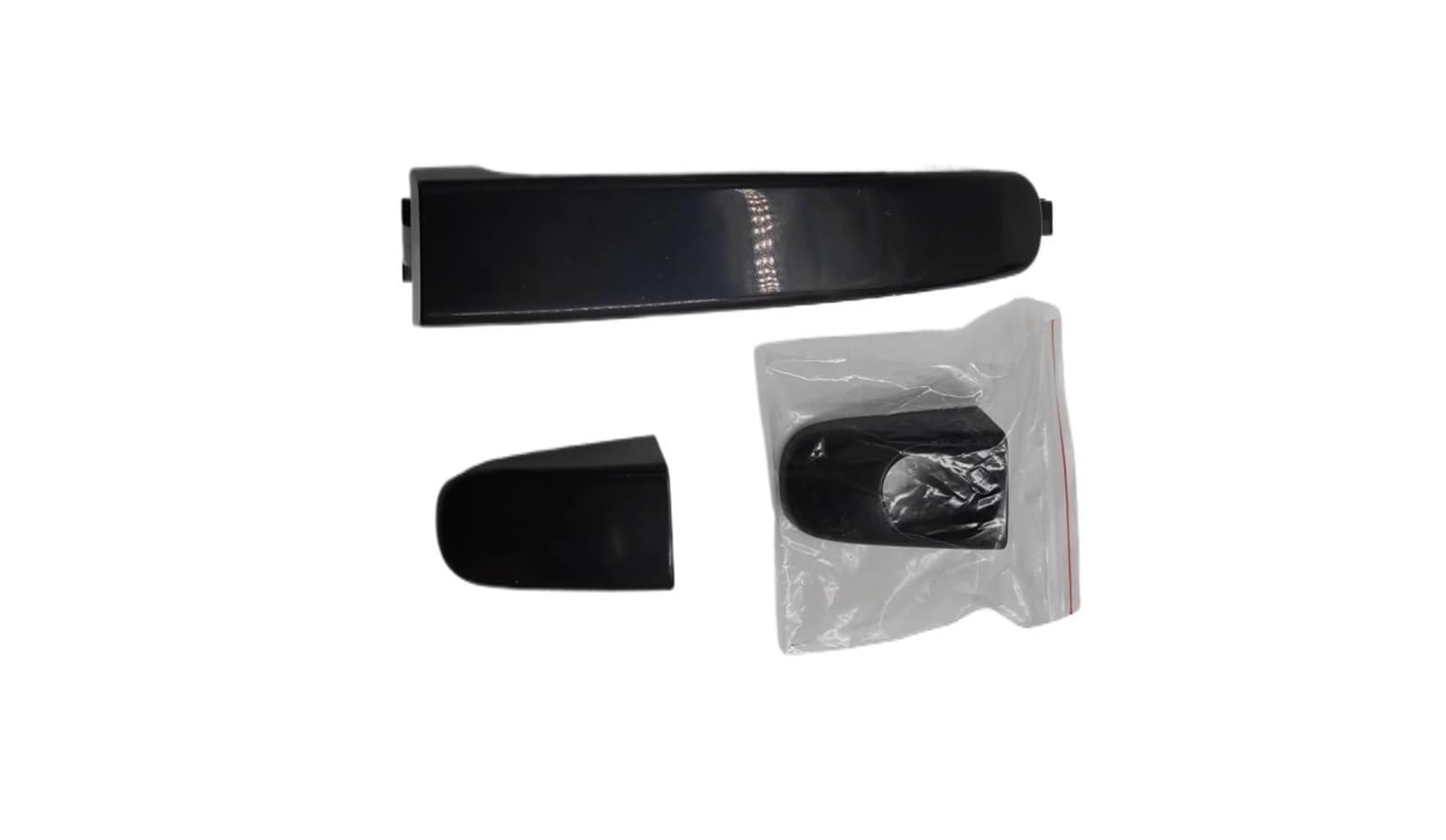 Autoteile Türgriff Für Ranger Für Everest T6 T7 Für Mazda BT50 2012-2020 Äußere Außentür Griff Chrom SCHWARZ Mit Kappe(Black,Front Left with Hole) von Twxxws