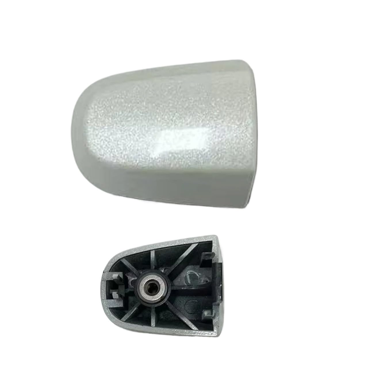 Autoteile Türgriff Für Toyota Für Yaris 2007-2011 Für Corolla Für Prius Für Solara Für Camry 2004-2008 Für RAV4 Für Highlander Auto Außentürgriff Weiß(Rear Door Cover) von Twxxws