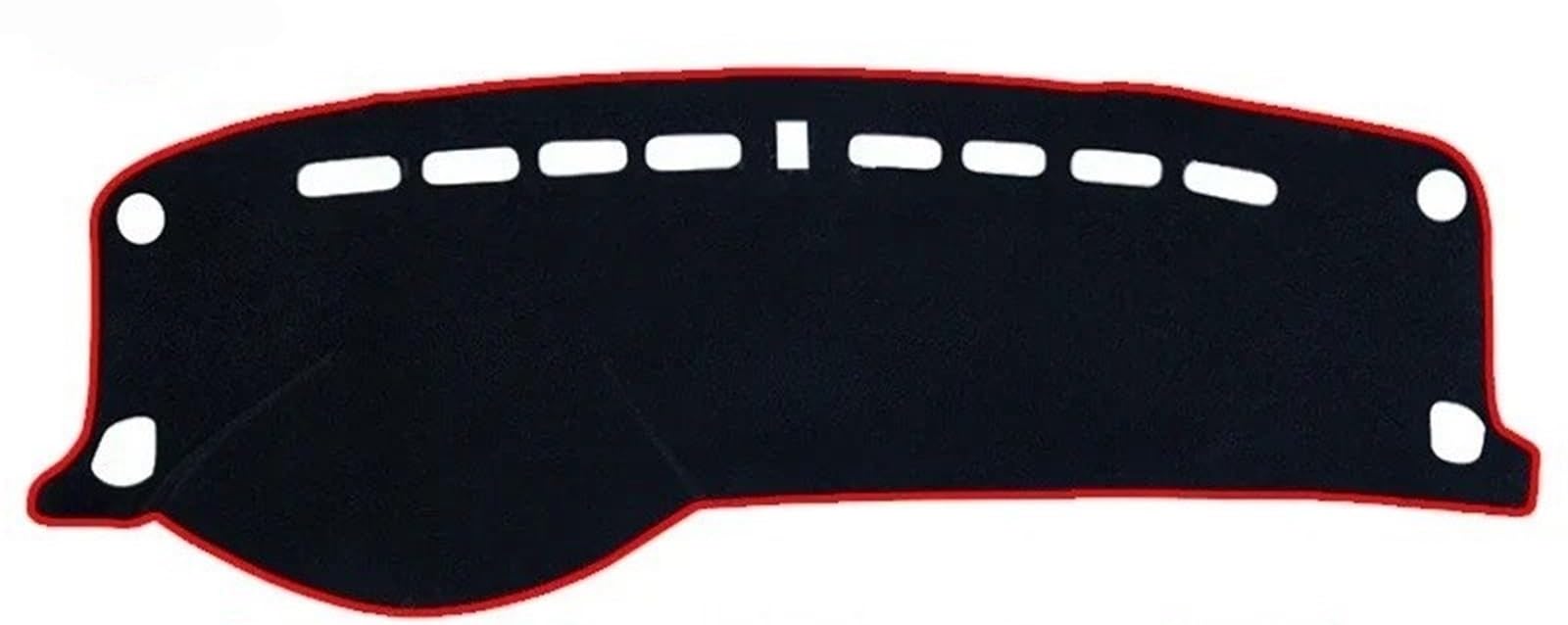 Car Dashboard Cover Mat Für Accord 6 1997 1998 1999 2000 2001 2002 Anti-Rutsch-Armaturenbrett-Abdeckung Schutzpolster Autozubehör Sonnenschirm Teppich(Red Edge) von Twxxws