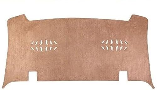 Car Dashboard Cover Mat Für BYD Für Han Für EV Für DM-i 2022 2023 Lichtdichte Matte Für Das Armaturenbrett Sonnenschutzpad UV-Wärmeschutz Teppichabdeckung(Rear Orange 1PCS) von Twxxws