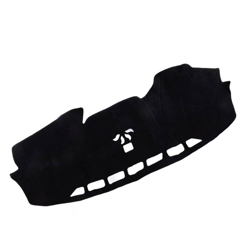 Car Dashboard Cover Mat Für CRV 2017-2020 2021 2022 rutschfeste Dashmat Dashboard-Matte Abdeckung Pad Sonnenschutz Teppichschutz LHD Schwarz Polyester von Twxxws