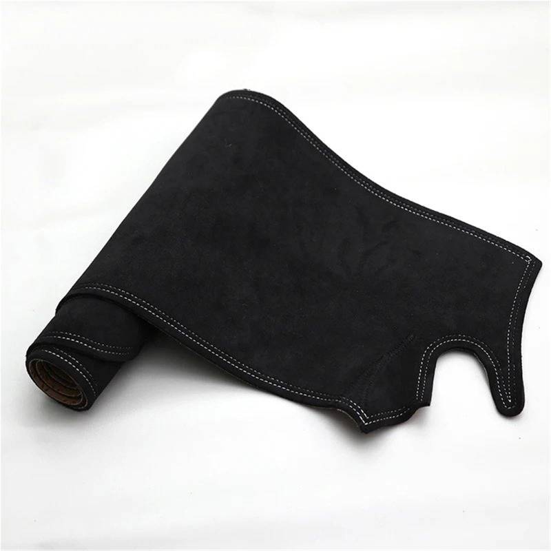 Car Dashboard Cover Mat Für Crown Für S180 2003 2004 2005 2006 2007 2008 Wildleder Dashmat Dash Matte Abdeckung Dashboard Pad Teppich Auto Styling Zubehör(LHD,Black White LINE_with HUD) von Twxxws