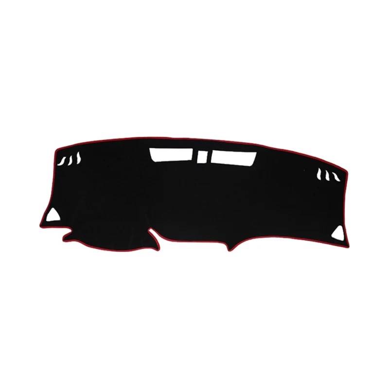 Car Dashboard Cover Mat Für Equinox 2017 2018 2019 2020 2021-2023 Auto-Armaturenbrett-Abdeckung Vermeiden Sie Lichtmatte Instrumentenplattform-Abdeckungsmatte Teppichzubehör(Red Side LHD) von Twxxws