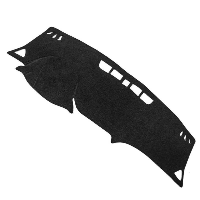 Car Dashboard Cover Mat Für Equinox 2021 Armaturenbrettmatte, rutschfeste Lichtdichte Pads Innendekoration Schutz Für Autozubehör Sonnenschutzteppiche(Black Thread) von Twxxws
