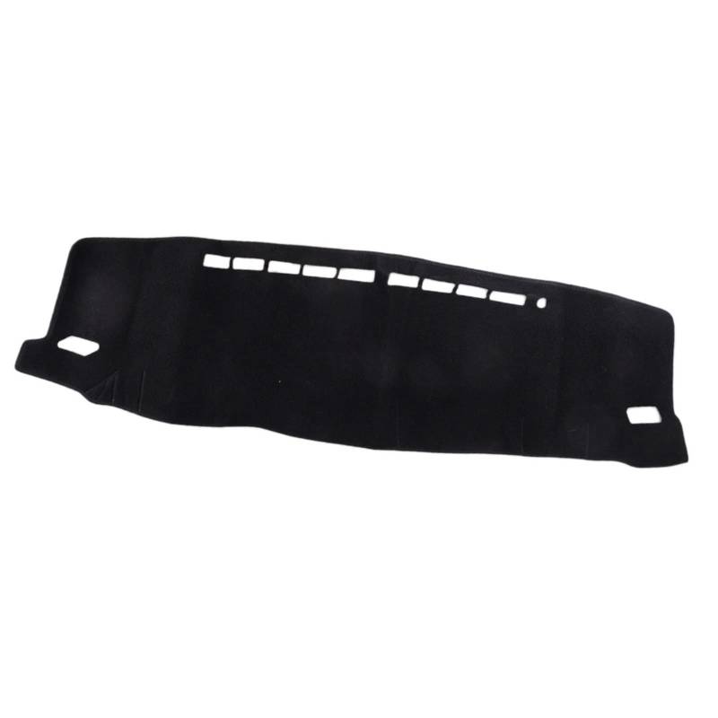 Car Dashboard Cover Mat Für Fortuner Für SUV 2015-2019 2020 2021 2022 rutschfeste Armaturenbrettmatte Armaturenbrettabdeckung Schutz Linkslenker Schwarz Polyester von Twxxws