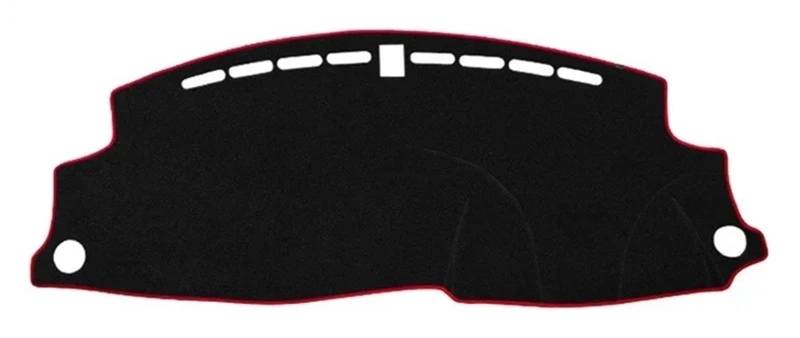 Car Dashboard Cover Mat Für HR-V Für HRV 2014 2015 2016 2017 2018 2019 2020 Auto-Armaturenbrett-Abdeckung Vermeiden Sie Lichtpad-Instrumententafel-Matte Fall Teppiche(A Red Side RHD) von Twxxws