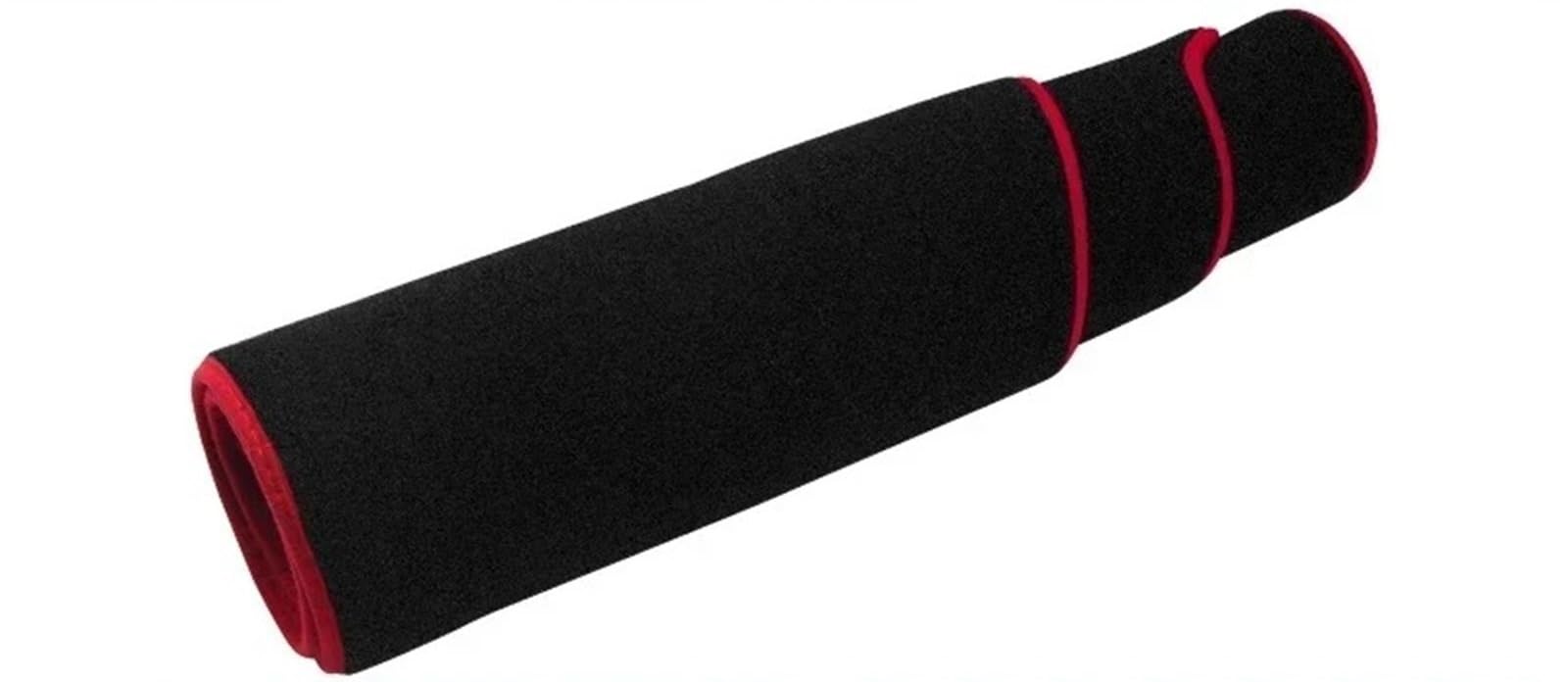 Car Dashboard Cover Mat Für Hyundai Für Sonata Für DN8 2019 2020-2022 Auto-Armaturenbrett-Matten Sonnenschutzabdeckung Vermeiden Sie Lichtpads Instrumententafel-Innenteppiche(A RHD Red Side) von Twxxws