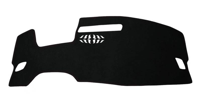 Car Dashboard Cover Mat Für ID.4 Für CROZZ 2021 2022 2023 2024 Armaturenbrettmatte Sonnenschutz Anti-UV-Teppiche Autozubehör Auto-Armaturenbrett-Abdeckung(Red Suede) von Twxxws