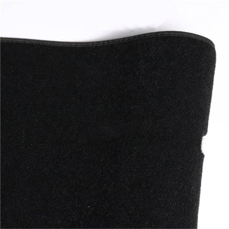 Car Dashboard Cover Mat Für Infiniti Für Q50 Für V37 2014 2015 2016 2017 2018 Anti-Rutsch-Ledermatte Armaturenbrett-Abdeckung Pad Sonnenschutz Dashmat Dash Autozubehör(Polyester-Black,Left Hand Drive) von Twxxws
