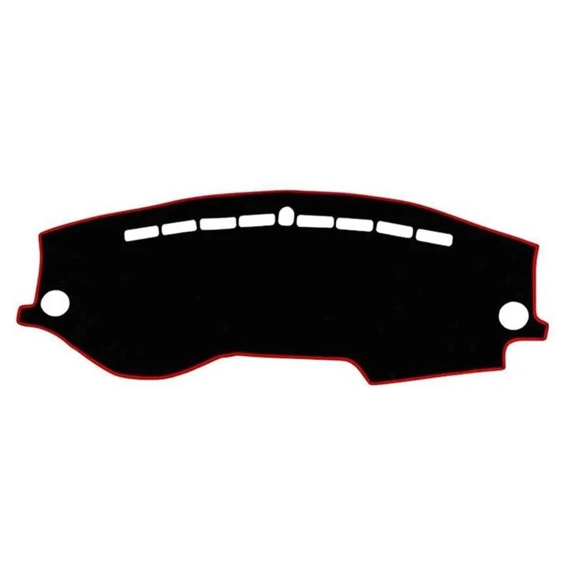 Car Dashboard Cover Mat Für Kia Für Rio 4 Für Tuning Für K2 2017 2018 Auto-Armaturenbrett-Abdeckungsmatte Anti-Rutsch Dashmat Sonnenschutz Armaturenbrett-Abdeckungsteppich von Twxxws