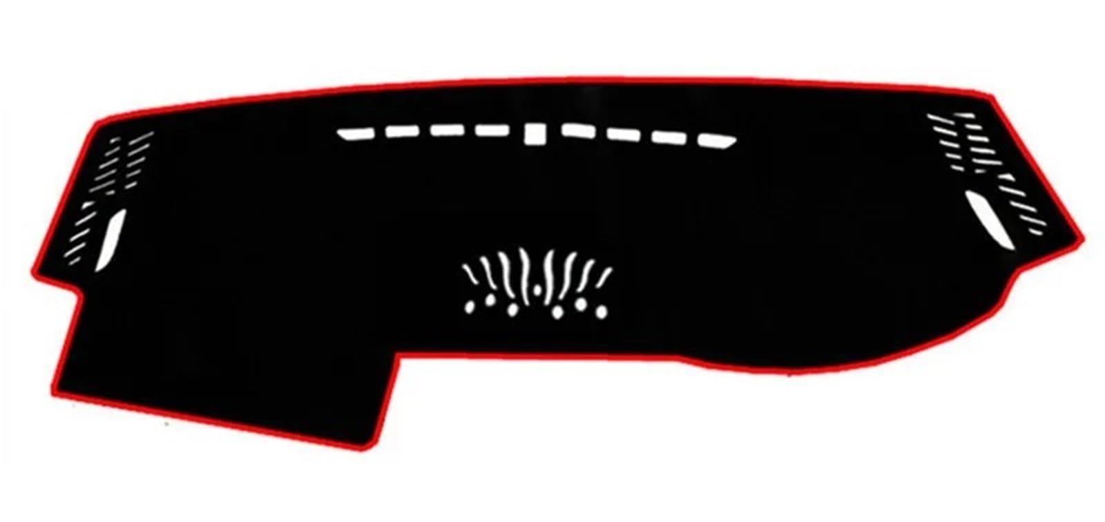 Car Dashboard Cover Mat Für Land Für Rover Für Freelander 2 Für LR2 2007-2009 2010 2011 2012 2013-2016 Auto-Armaturenbrett-Abdeckungsmatte Dash-Sonnenschutz-Teppichzubehör(Right Hand Drive) von Twxxws