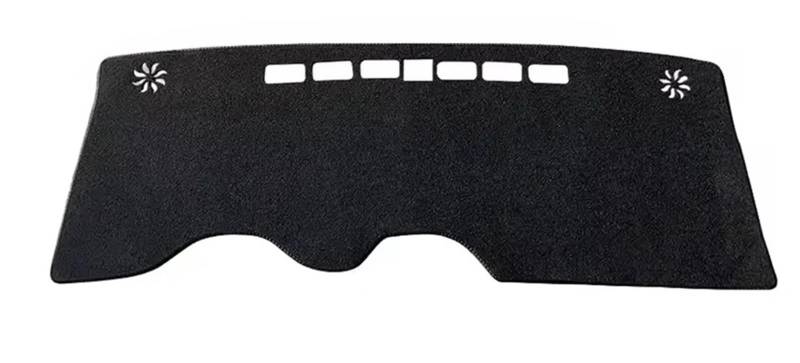 Car Dashboard Cover Mat Für MG4 Für MG 4 EV Auto Dashboard Matte Dash Mat Dashmat Sonnenschutz Schutz Teppich Zubehör(Black LHD) von Twxxws