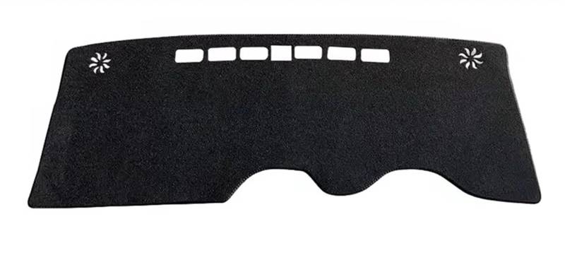 Car Dashboard Cover Mat Für MG4 Für MG 4 EV Auto Dashboard Matte Dash Mat Dashmat Sonnenschutz Schutz Teppich Zubehör(Black RHD) von Twxxws