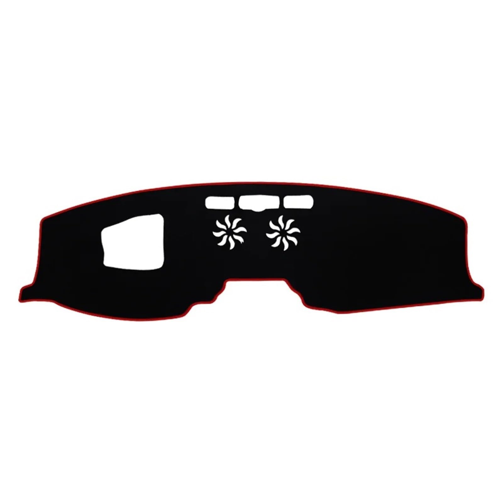 Car Dashboard Cover Mat Für Mazda Für CX-5 2017 2018 2019 2020 Auto-Armaturenbrett-Abdeckung Vermeiden Sie Lichtpad Instrumentenplattform-Abdeckungsmatte Teppichzubehör(Red Side LHD) von Twxxws