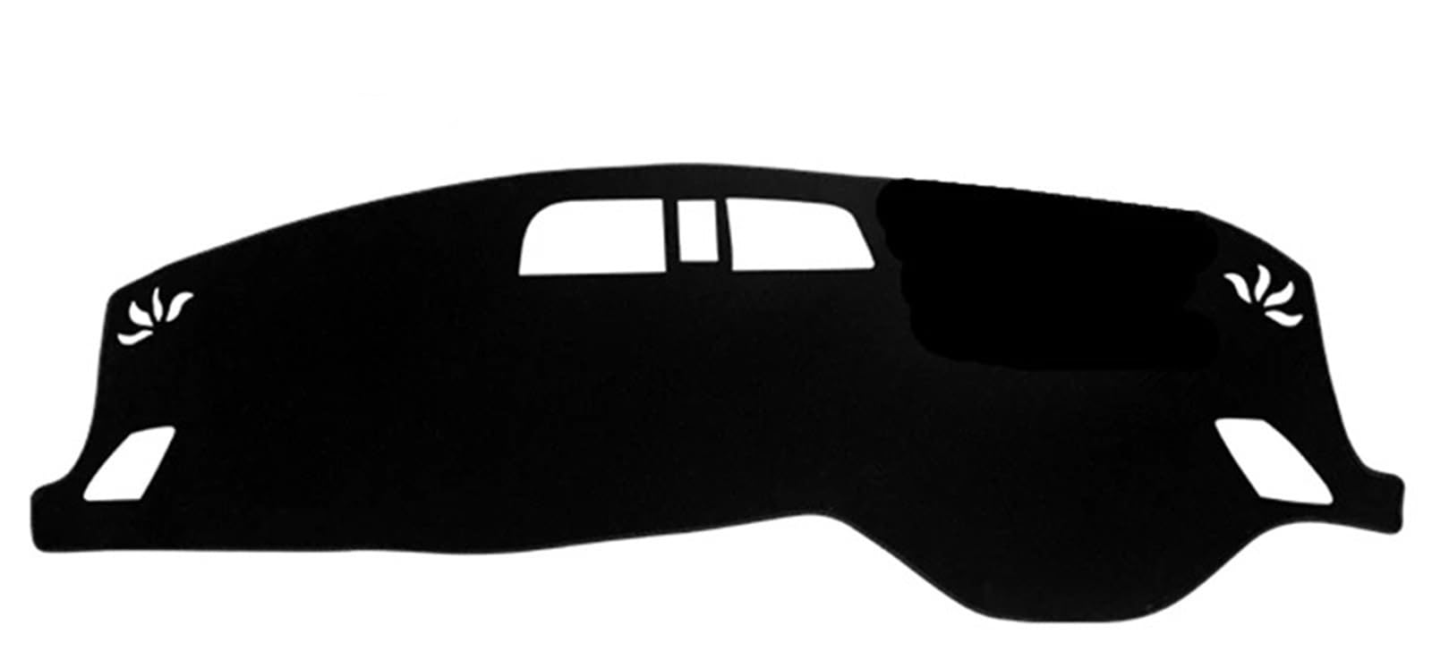 Car Dashboard Cover Mat Für Outlander Für PHEV 2022 2023 2024 Anti-UV-Armaturenbrett-Abdeckung Sonnenschutzmatte Pad Auto Armaturenbrett Teppich Teppich Schutz Zubehör(RHD Without NAV) von Twxxws