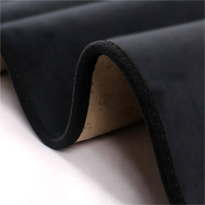 Car Dashboard Cover Mat Für Peugeot 3008 5008 2017-2024 RHD LHD Auto-Dashboard-Abdeckung Schutzpolster Künstlicher Innenraum-Sonnenschutz-Teppich Autozubehör(RHD,Black Edge_Artificial Plush) von Twxxws