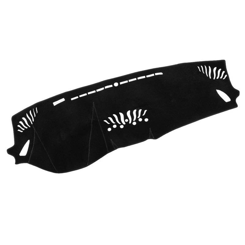 Car Dashboard Cover Mat Für Subaru Für Outback Für Wagon Für 6GEN Für AWD Für Sport 2021-2023 Schwarze Auto-Armaturenbrett-Matte Teppich Sonnenschutz LHD Polyester von Twxxws