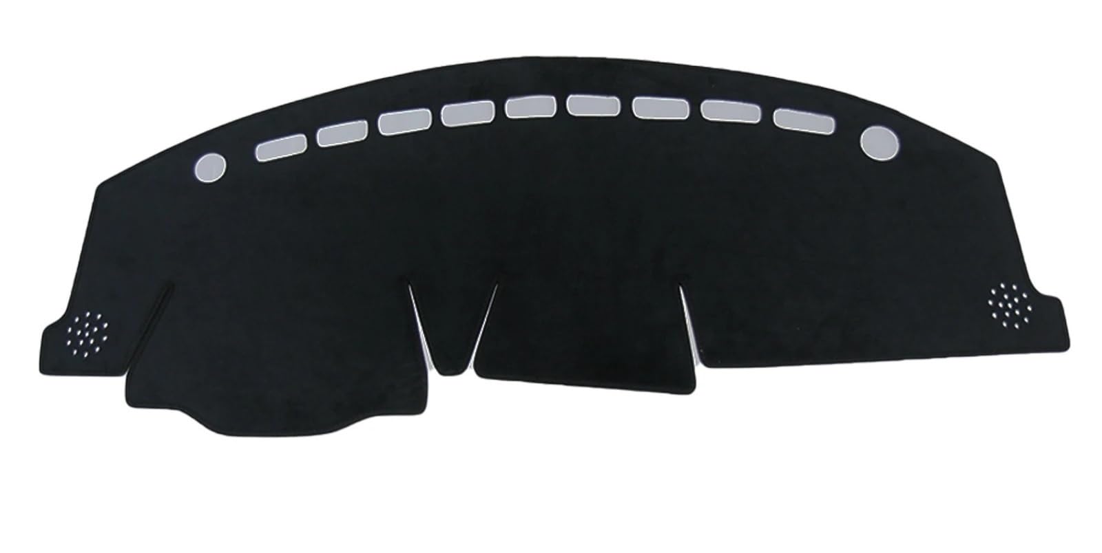 Car Dashboard Cover Mat Für Suzuki Für Swift 2024 2025 2026 Auto Dashboard Matte Sonnenschirm Schutz Teppich Dash Mat Dashmat(LHD Black) von Twxxws